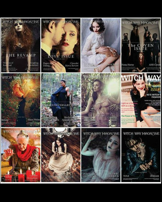 Every 2016 Issue - Witch Way Magazine - Volumns 8-19 - DIGITAL