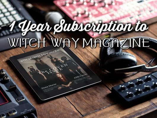 1 Year Digital Subscription to Witch Way Magazine
